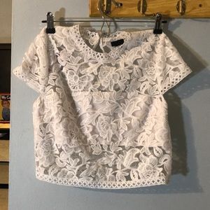 Embroidered Crop top